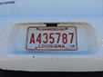 Commercial vehicle's plate (old style)
