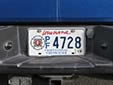 Specialty plate for professional firefighters