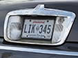 Normal plate (2002 series)<br>During 2002/03 this plate is temporarily issued as standard plate,<br>to commemorate the bicentennial of the Louisiana Purchase.
