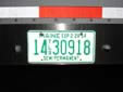 Semi permanent trailer plate. TLR = trailer