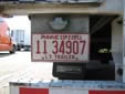 L.T. trailer plate. L.T. = long term