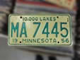 Normal plate (1956 series)