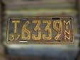Truck plate (1937 series)
