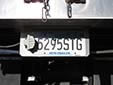 Semi trailer plate (2008 series). ST = semi trailer