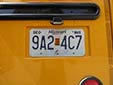 Bus plate (2008 series)