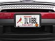 Personalized special interest plate 'St. Louis Cardinals'