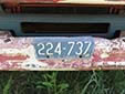 Truck plate (1990 series)<br>L = local use. 30 = up to 30,000 lbs.