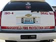 Marshfield Fire Department plate