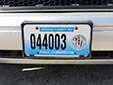 Greene County county owned vehicle's plate 'Public Administrator'