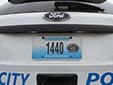 Webb City Police Department plate