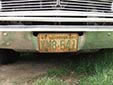 Normal plate (1969 series)