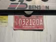 Permanent trailer plate. TLR = trailer. A = apportioned