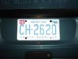 Commercial vehicle's plate (North Carolina changed its<br>"Commercial" legend to "Weighted")