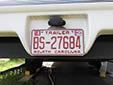 Trailer plate