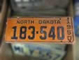 Normal plate (1950 series)