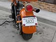 Old-timer motorcycle plate (N.D. PIONEER)