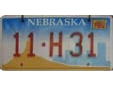 Normal plate (1999 series). 11 = Ote County