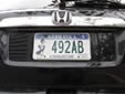 University plate 'Creighton University'