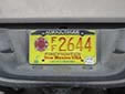 Specialty plate 'Firefighter' for professional firefighters