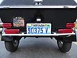 Trailer plate for utility and travel trailers (2001 series)
