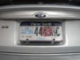 Regional special interest plate 'New York City' from Queens