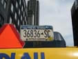 Special commercial vehicle's plate (SPEC-COMM, 2001 series). SC = spec-comm