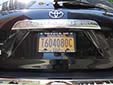 T&LC plate (2010 series). T&LC = Taxi & Limousine Commission