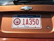 Tribal plate 'Citizen Potawatomi Nation'