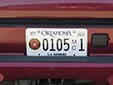 Military private plate 'U.S. Marines'