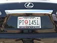 Tribal plate 'Peoria Nation'
