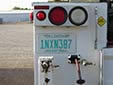 Permanent truck plate (old style). NON EXP = non-expiring