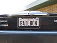 Personalized plate (1989 series)
