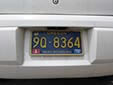 Special interest plate 'Pacific Wonderland' (a special<br>re-issue of the 1960 series normal plate)