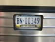 Apportioned plate (inter-state commercial vehicles, 1999 series)<br>BN = apportioned bus