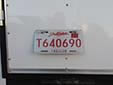 Trailer plate. T = trailer