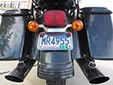 Motorcycle plate (2006 series). M = motorcycle