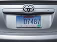 Special interest plate (base plate without sticker)