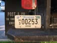 Truck plate (up to 20,000 lbs.). H = hire truck