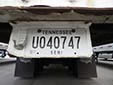 Semi-trailer plate. U = trailer