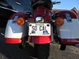 Personalized motorcycle plate (2012 series)