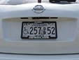 Handicapped driver's plate from Sevier County
