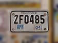 Motorcycle plate (2002 series)