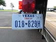 Trailer plate