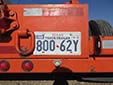 Token trailer plate (old style)