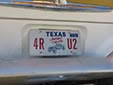 Antique vehicle's plate