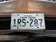 Farm truck plate (1975 series)