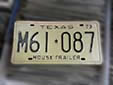 House trailer plate (1973 series)