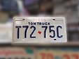 Tow truck plate (old style)
