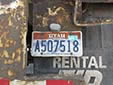 Apportioned plate (inter-state commercial vehicles, 2007 'Skier' series)