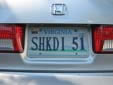 Personalized special interest plate 'Scenic - Mountain to Seashore'